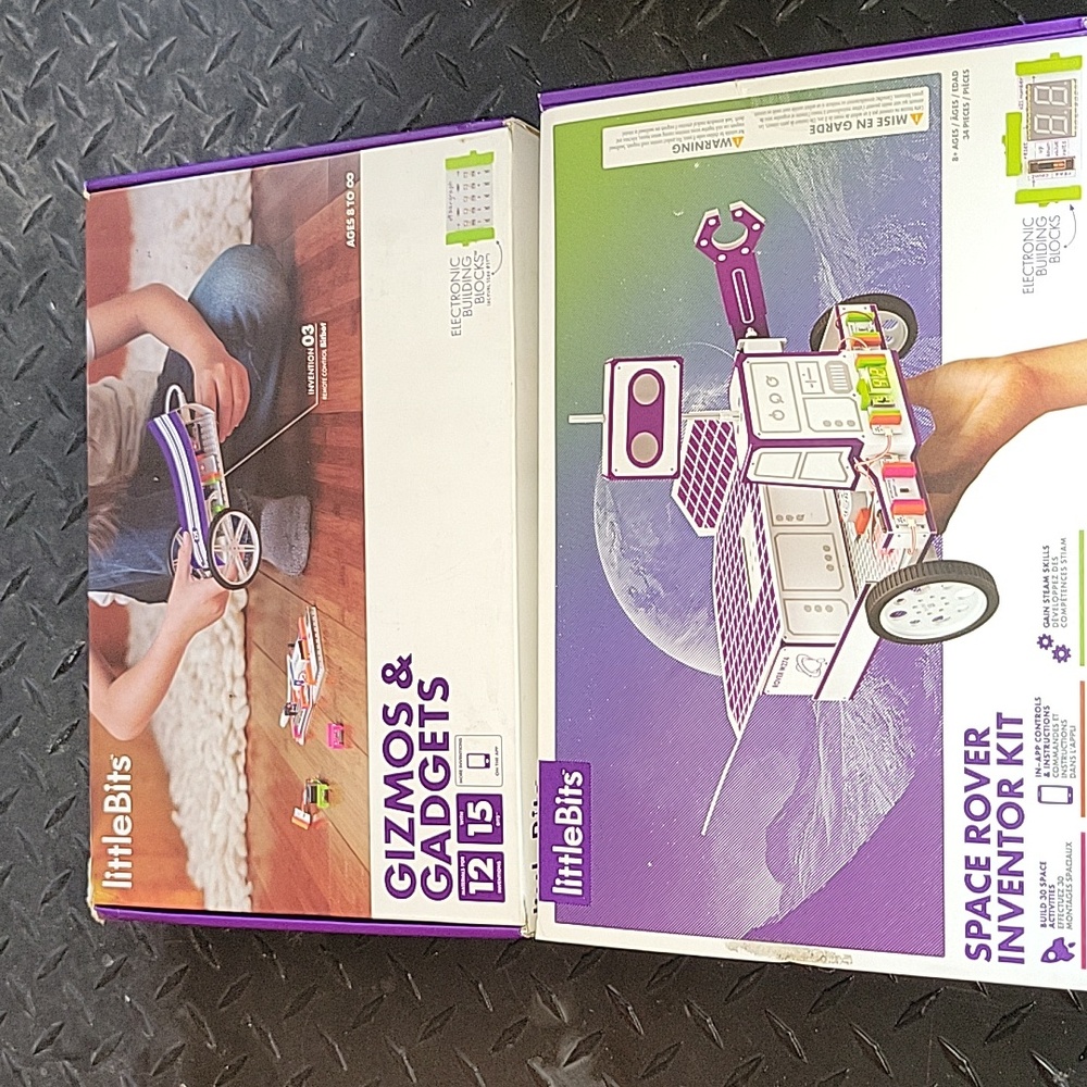 Little bits gismos and gadgets and space rover set